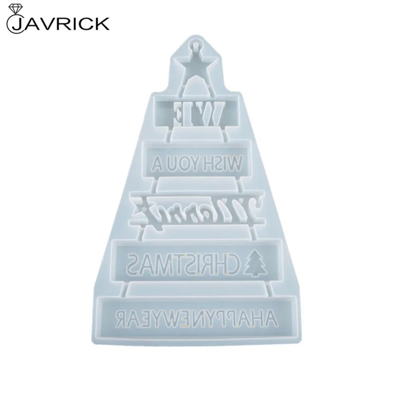 Crystal Epoxy Resin Mold Christmas Tree Listed Decoration Pendant Casting Silicone Mould DIY Crafts Jewelry Making Tools
Crystal Epoxy Resin Mold Christmas Tree Listed Decoration Pendant Casting Silicone Mould DIY Crafts Jewelry Making Tools