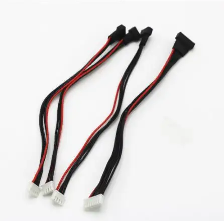 10 шт./лот JST XH 2S 3S 4S 6S 20 см 22AWG Lipo балансировочный провод удлинитель заряженный