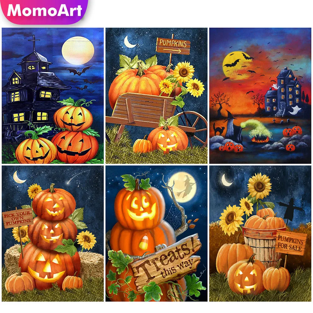 MomoArt 5D DIY Алмазная живопись Хэллоуин полная площадь распродажа Алмазная мозаика тыква вышивка крестом Алмазная вышивка наборы украшения
MomoArt 5D DIY Алмазная живопись Хэллоуин полная площадь распродажа Алмазная мозаика тыква вышивка крестом Алмазная вышивка наборы украшения