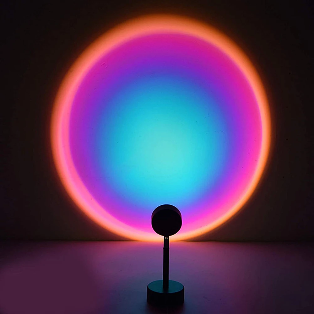 Hot Selfie Background Sunset Light 180 Degree Rotation Sunset Projection LED Light Floor Stand Rainbow USB Night Lamp Atmosphere
Hot Selfie Background Sunset Light 180 Degree Rotation Sunset Projection LED Light Floor Stand Rainbow USB Night Lamp Atmosphere