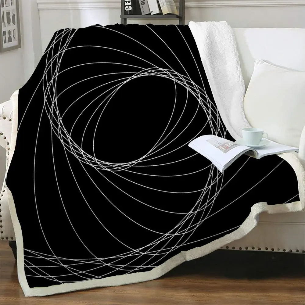 NKNK Dizziness Blanket Art Plush Throw Blanket Harajuku 3D Print Black Thin Quilt Sherpa Blanket Fashion High Quality Adult
NKNK Dizziness Blanket Art Plush Throw Blanket Harajuku 3D Print Black Thin Quilt Sherpa Blanket Fashion High Quality Adult