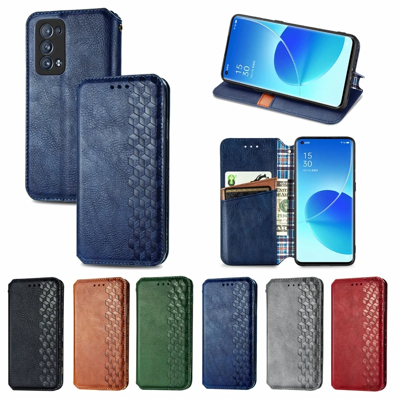 PU Leather Wallet Flip Phone Cover TPU Lattice Case for OPPO A92 A72 A52 Reno3A Reno6 A94 F19Pro Reno5Z K1 F7 F11 F5 F17 K9
PU Leather Wallet Flip Phone Cover TPU Lattice Case for OPPO A92 A72 A52 Reno3A Reno6 A94 F19Pro Reno5Z K1 F7 F11 F5 F17 K9