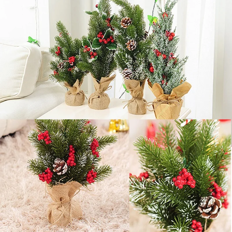 32.5cm Mini Christmas Tree For Desktop Christmas Party Decoration Accessories With Pine Cone Festive Christmas Party Supplies
32.5cm Mini Christmas Tree For Desktop Christmas Party Decoration Accessories With Pine Cone Festive Christmas Party Supplies