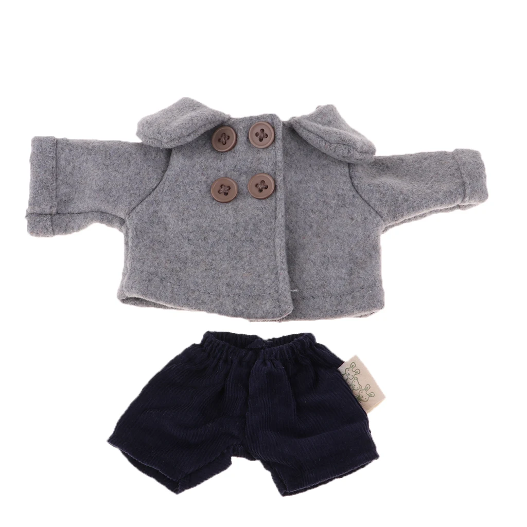 Lovely Gray Woolen Coat, Corduroy Pants Set for 25cm Mellchan Baby Doll Girl Gift
Lovely Gray Woolen Coat, Corduroy Pants Set for 25cm Mellchan Baby Doll Girl Gift