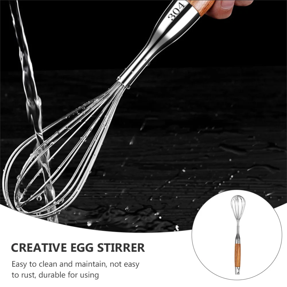 2 Pcs Household Egg Whisk Convenient Egg Beater Labor-saving Cream Beater
2 Pcs Household Egg Whisk Convenient Egg Beater Labor-saving Cream Beater