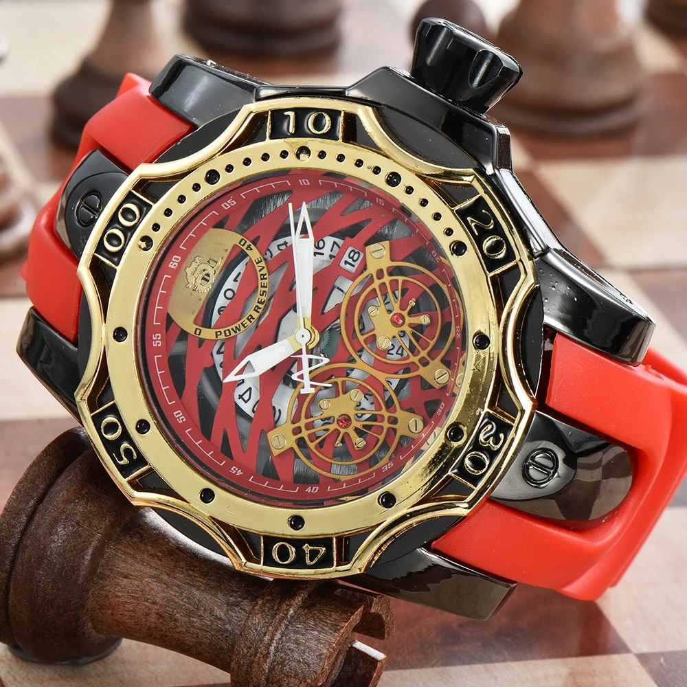 Top Brand Invicto Undefeated Gear Mens Watches Full Steel Luxury AAA Watch Waterproof Dress Clocks Reloj De Hombre Dropshipping
Top Brand Invicto Undefeated Gear Mens Watches Full Steel Luxury AAA Watch Waterproof Dress Clocks Reloj De Hombre Dropshipping