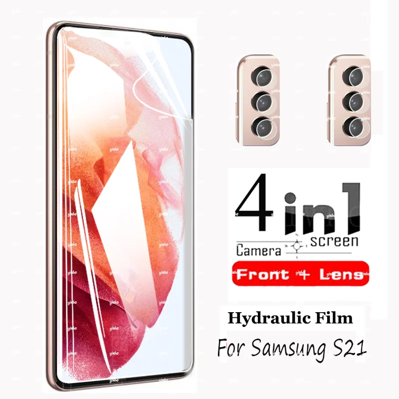 Hydrogel Film for Samsung Galaxy S 21 5g Explosion Proof HD Clear Screen Protector Gelaxi S21 s21 5G Camera Len Protective glass
Hydrogel Film for Samsung Galaxy S 21 5g Explosion Proof HD Clear Screen Protector Gelaxi S21 s21 5G Camera Len Protective glass