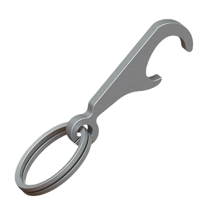 2021 New TC4 Titanium Alloy Creative Mini Beer Bottle Opener Keychain with Key Rings EDC
2021 New TC4 Titanium Alloy Creative Mini Beer Bottle Opener Keychain with Key Rings EDC