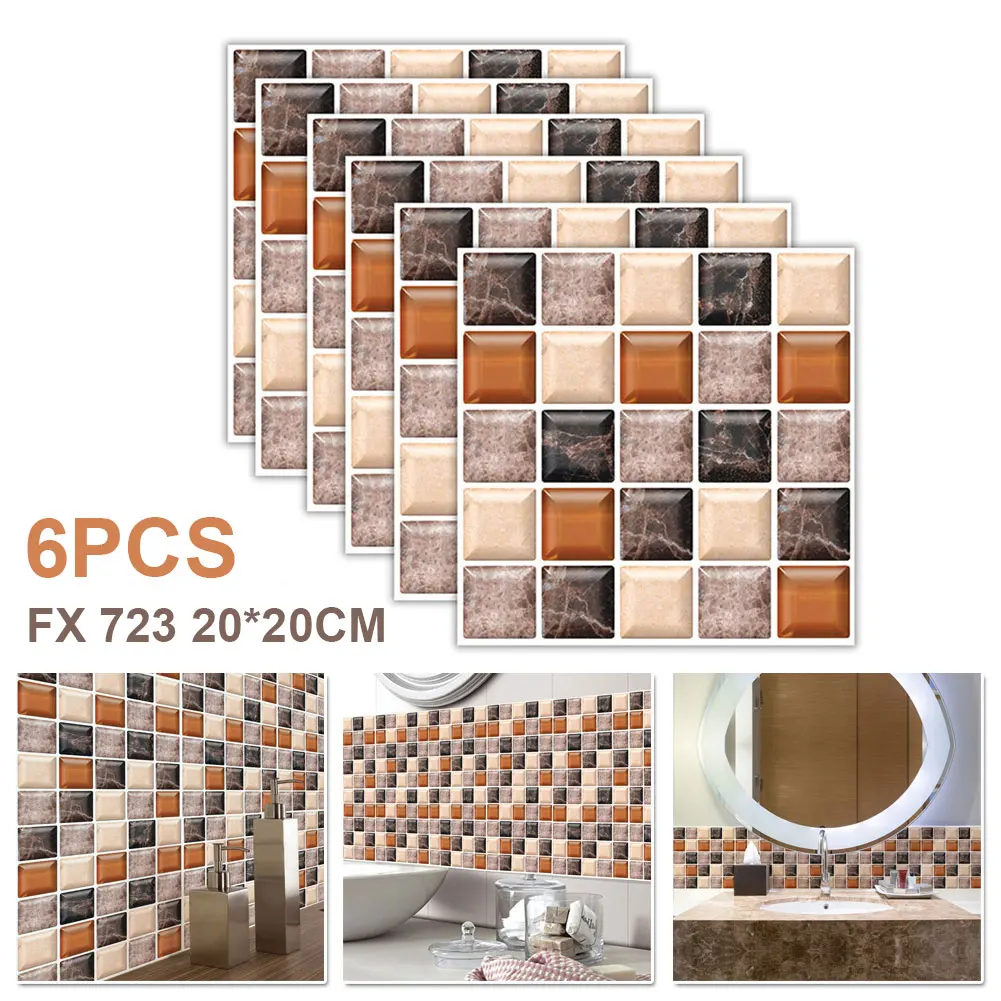 Mosaic Wall Tiles Peel And Stick Self-Adhesive DIY Backsplash Stick-on Wall Tiles For Kitchen Bathroom Decoration Dropshipping
Mosaic Wall Tiles Peel And Stick Self-Adhesive DIY Backsplash Stick-on Wall Tiles For Kitchen Bathroom Decoration Dropshipping