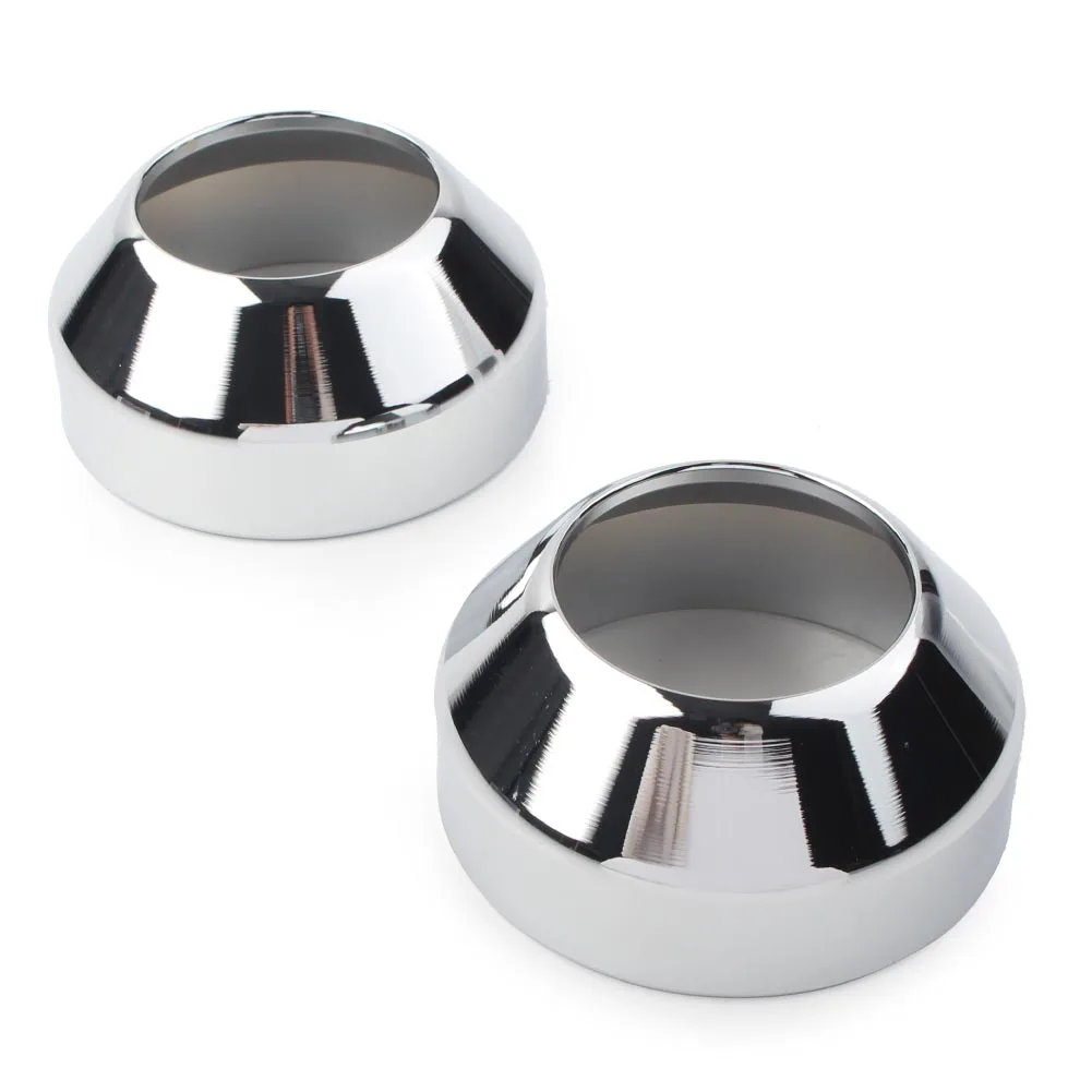 41MM Chrome Motorcycle Front Fork Boot Caps Cover Aluminum Left & Right For Harley FXST FXSTB FXSTC 2Pcs
41MM Chrome Motorcycle Front Fork Boot Caps Cover Aluminum Left & Right For Harley FXST FXSTB FXSTC 2Pcs
