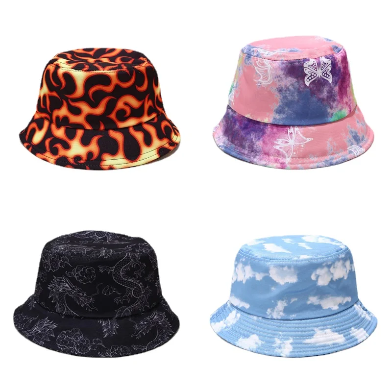 Cloud Flame Fire Butterfly Tie Dye Sky Bucket Hats For Women Men Outdoor New Fashion Hip Hop Fishman Hat Bob Girls Travel Panama
Cloud Flame Fire Butterfly Tie Dye Sky Bucket Hats For Women Men Outdoor New Fashion Hip Hop Fishman Hat Bob Girls Travel Panama