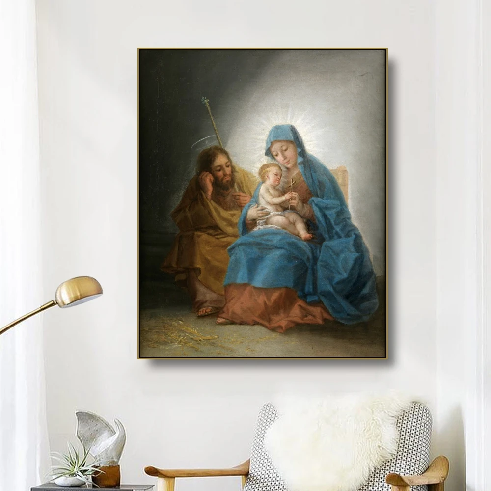 Cassisy Canvas Art Oil Painting《The Holy Family of Nazareth》Art Poster Picture Wall Decor Modern Home Decoration For Living room
Cassisy Canvas Art Oil Painting《The Holy Family of Nazareth》Art Poster Picture Wall Decor Modern Home Decoration For Living room
