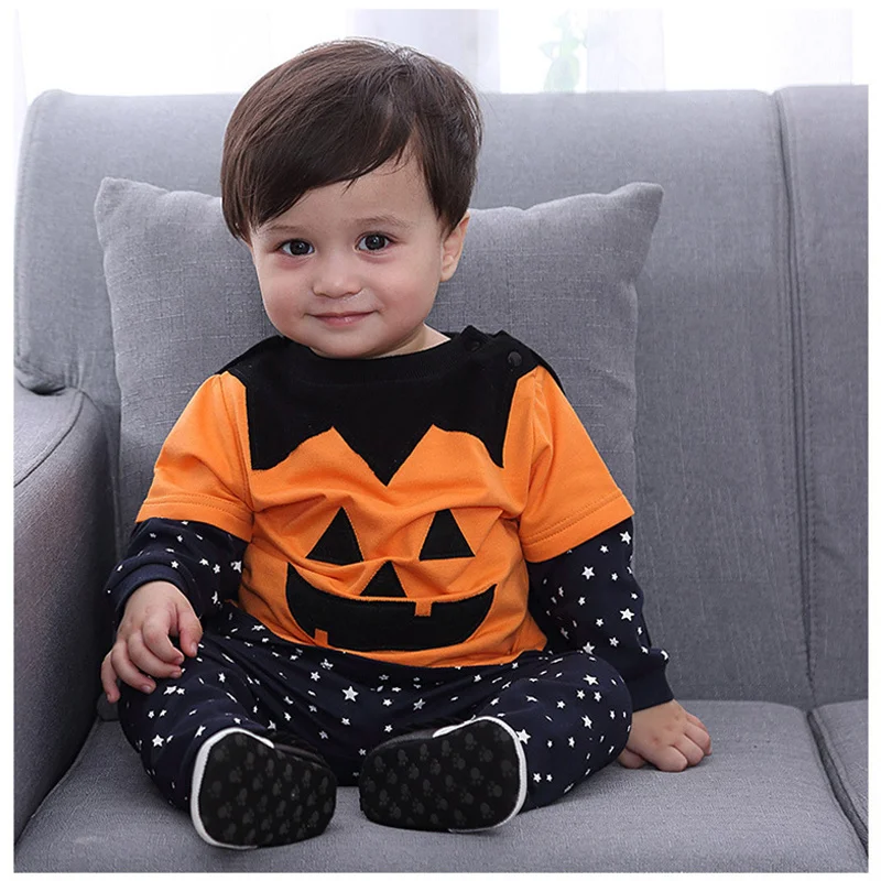 Children Halloween Long-Sleeved 4Pcs Suit Cosplay Bat Pumpkin Children Clothing Unisex Suit Performance Costume 2022 New
Children Halloween Long-Sleeved 4Pcs Suit Cosplay Bat Pumpkin Children Clothing Unisex Suit Performance Costume 2022 New