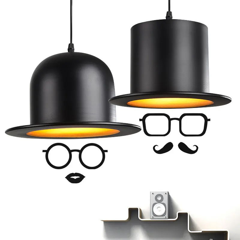 Retro top hat shape LED E27 Pendant Light for home improvement bedside restaurant living room study decoration Pendant Lamp
Retro top hat shape LED E27 Pendant Light for home improvement bedside restaurant living room study decoration Pendant Lamp