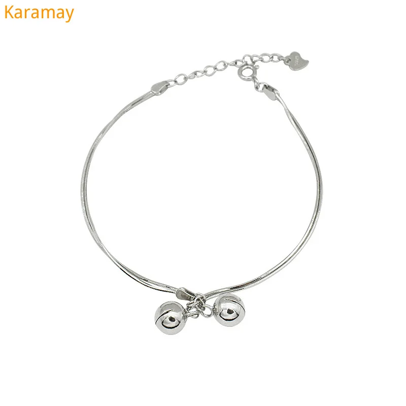 S925 Sterling Silver Snake bone bell Bracelet niche design minimalist personalized women's hand jewelry chic Korean fashion jewe
S925 Sterling Silver Snake bone bell Bracelet niche design minimalist personalized women's hand jewelry chic Korean fashion jewe
