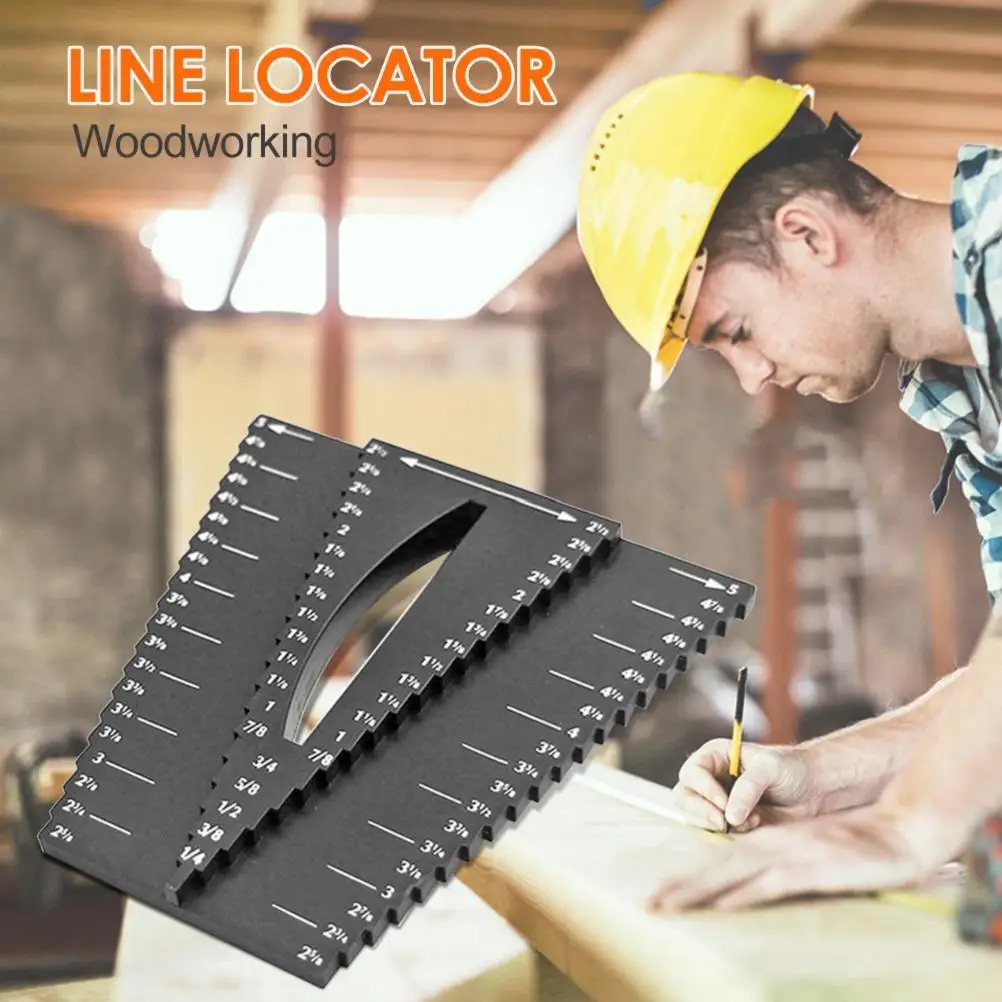2 In 1 Woodworking Line Drawing Locator Durable Plastic Scribe Center Guide Finder Tools For Carpentry Center Finder
2 In 1 Woodworking Line Drawing Locator Durable Plastic Scribe Center Guide Finder Tools For Carpentry Center Finder