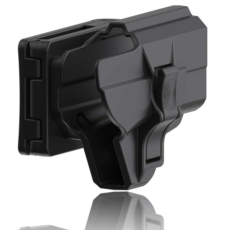 S & W M & P щит 9 мм кобура, освобождение указательного пальца кобура для Smith и Wesson MP щит 9 мм/.40 3,1 ''ствол.
S & W M & P щит 9 мм кобура, освобождение указательного пальца кобура для Smith и Wesson MP щит 9 мм/.40 3,1 ''ствол.