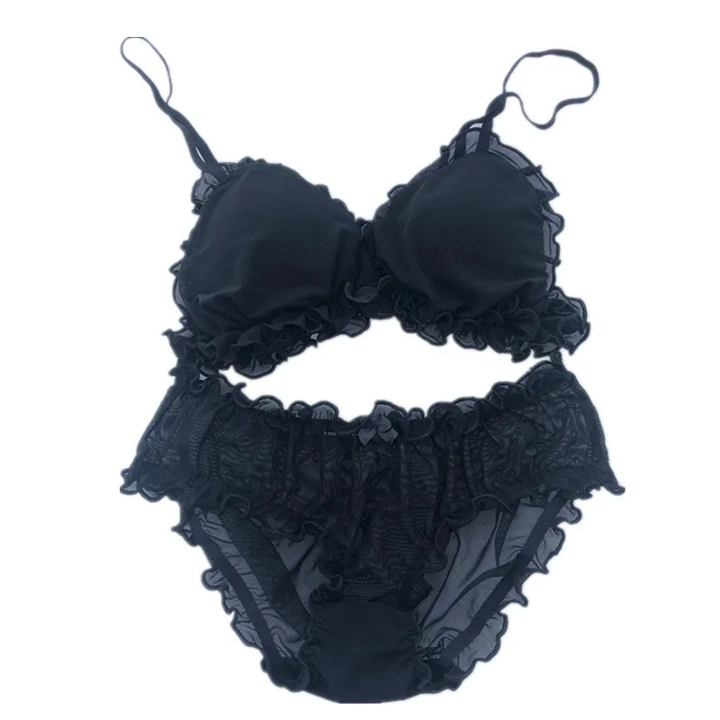 Французский сетчатый бюстгальтер для девочек, японский милый бюстгальтер без стального кольца, тонкий сексуальный бюстгальтер Lingere 
Французский сетчатый бюстгальтер для девочек, японский милый бюстгальтер без стального кольца, тонкий сексуальный бюстгальтер Lingere