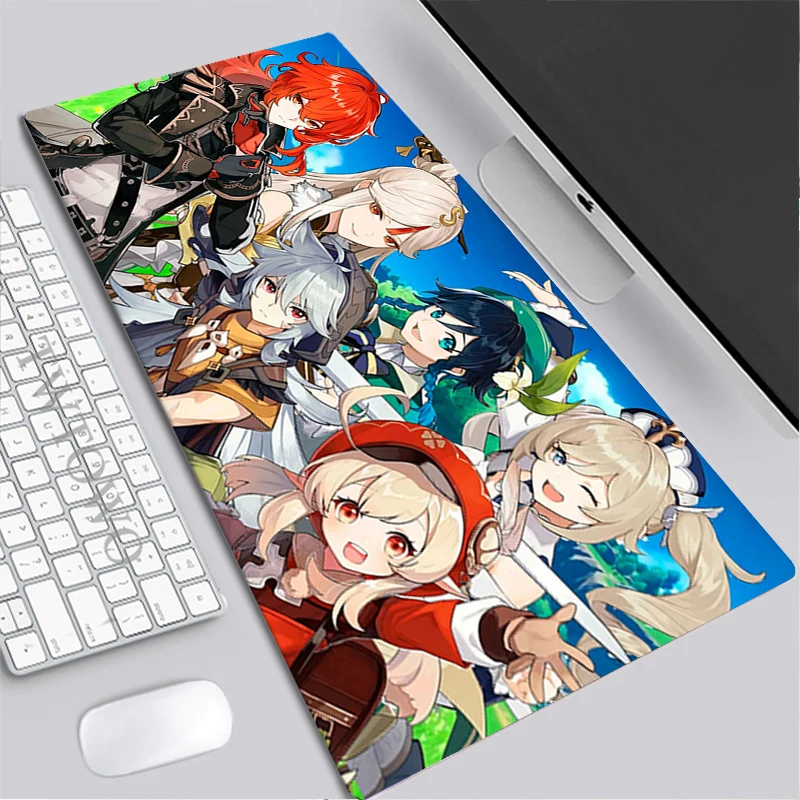 Mouse Pad Gamer New Computer Custom keyboard pad Desk Mats MousePads Genshin Impact Soft Carpet Office Natural Rubber Table Mat
Mouse Pad Gamer New Computer Custom keyboard pad Desk Mats MousePads Genshin Impact Soft Carpet Office Natural Rubber Table Mat