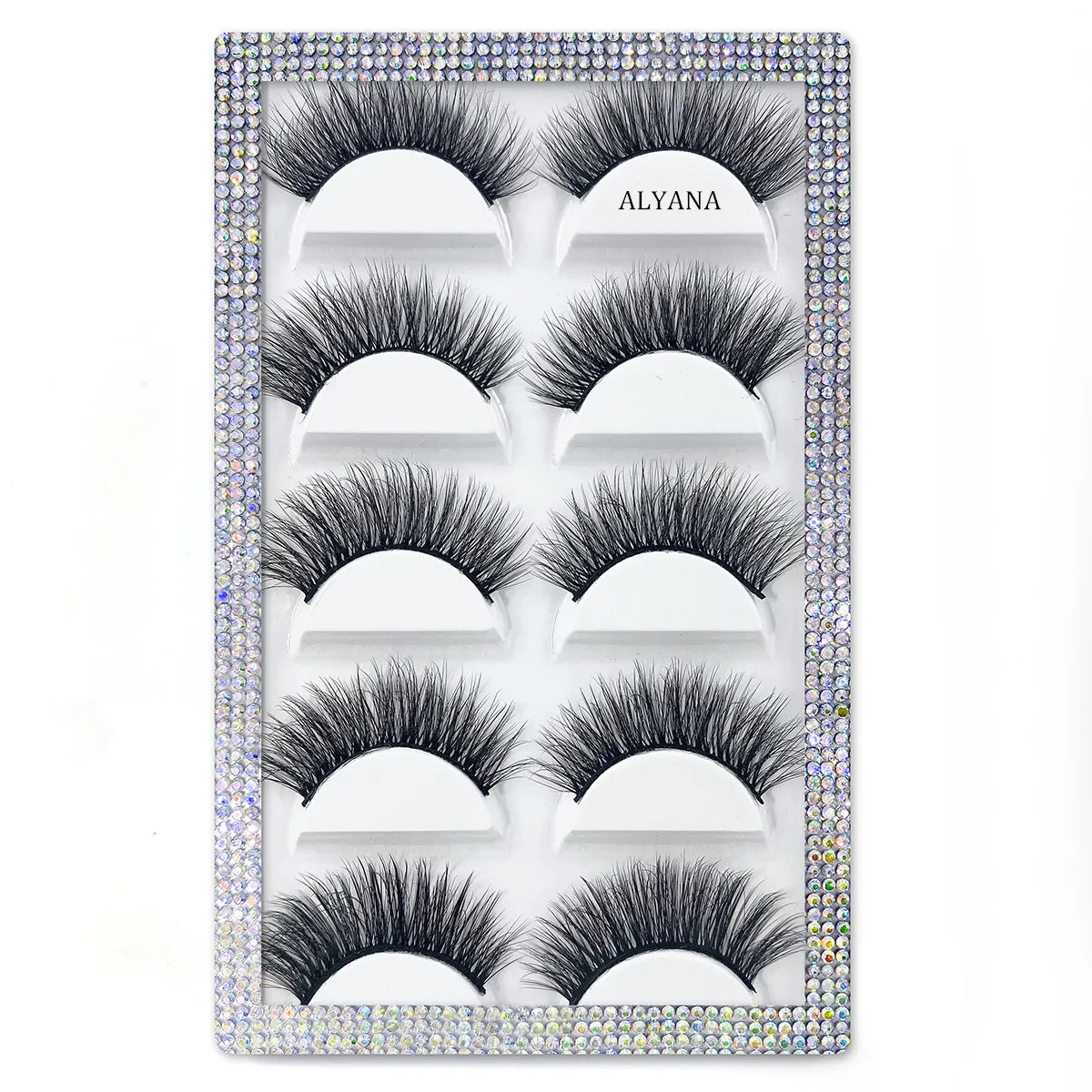 5 Pairs Natural Long Thick False Eyelashes Wispy Fake Eyelash Extension High Volume Soft Eye Lashes Makeup
5 Pairs Natural Long Thick False Eyelashes Wispy Fake Eyelash Extension High Volume Soft Eye Lashes Makeup