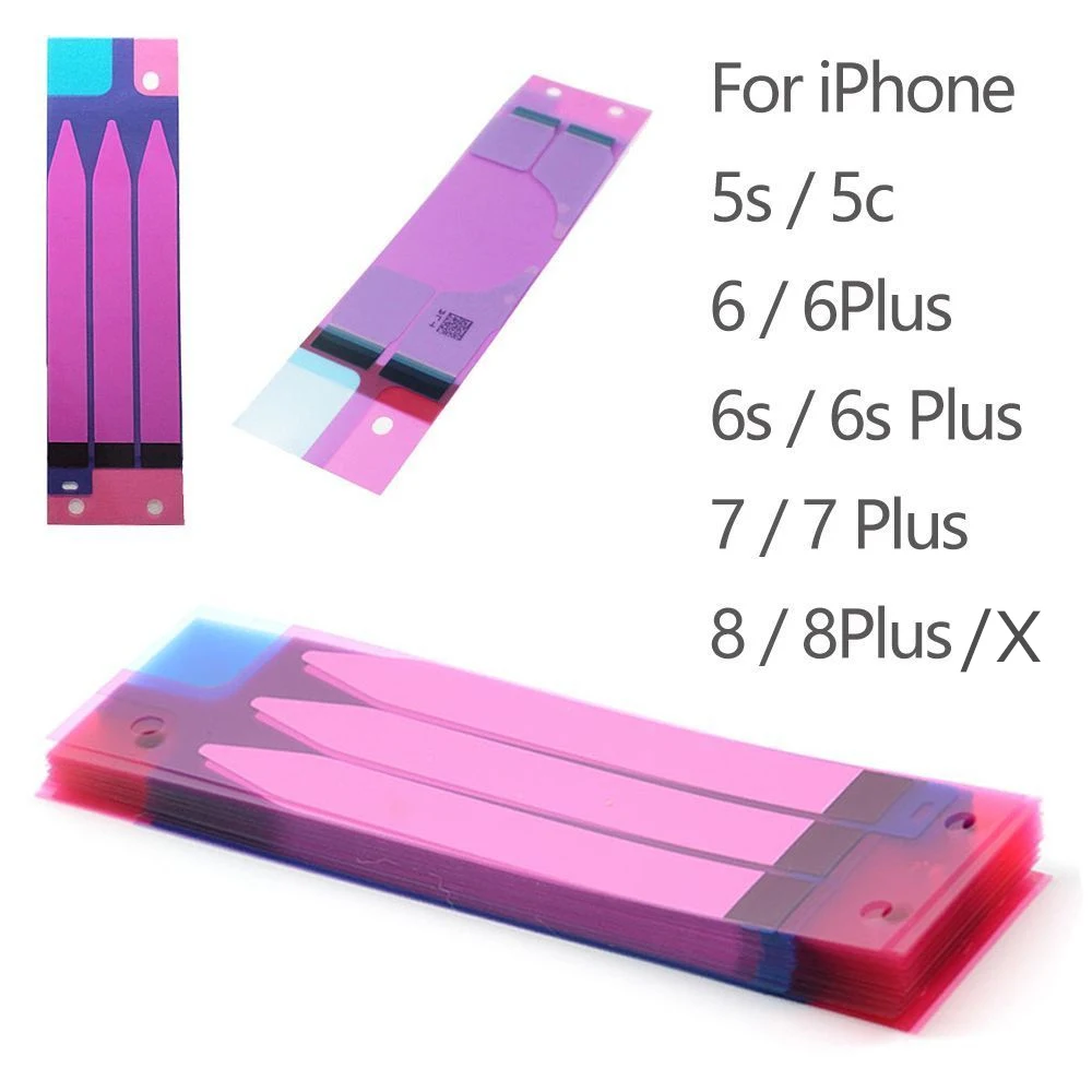 Батарея клейкая наклейка лента двусторонняя для iPhone 7 8 Plus X 5S 6 6s телефон батарея