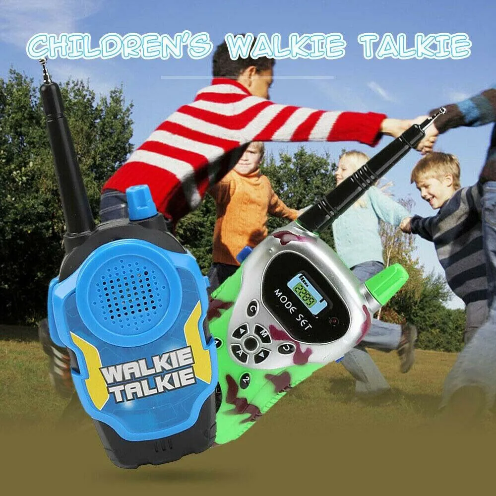 Walkie Talkies Mini Portable Handheld Two-Way Radio Toy for Kids Birthday Gifts Home Outdoor Camping Interphone Toys
Walkie Talkies Mini Portable Handheld Two-Way Radio Toy for Kids Birthday Gifts Home Outdoor Camping Interphone Toys