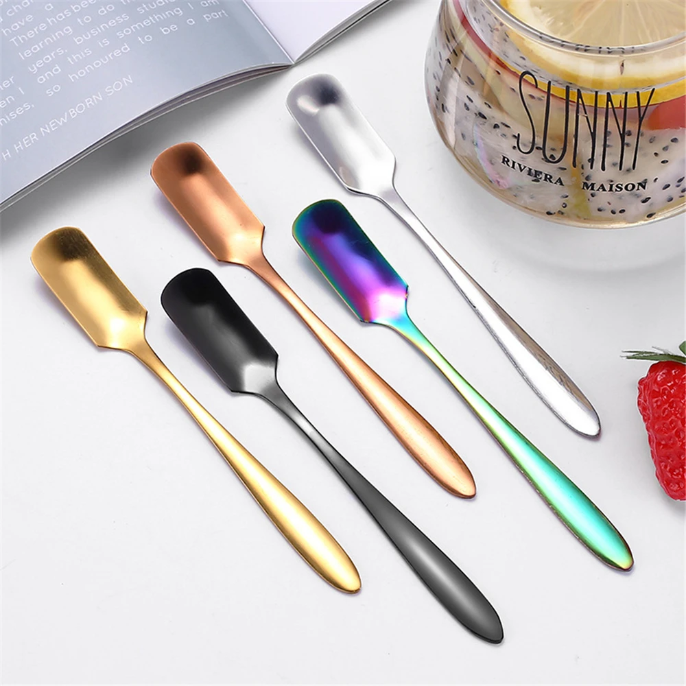 304 Stainless Steel Square Head Iced Cream Spoon Coffee Dessert Cake Spoons for Household Restaurant Hotel Kitchen Accessories
304 Stainless Steel Square Head Iced Cream Spoon Coffee Dessert Cake Spoons for Household Restaurant Hotel Kitchen Accessories