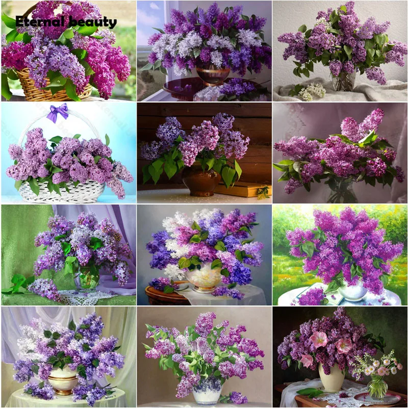 Diamond Painting Lilac Flower Home Decoration Handmade Gift Full Diamond Embroidery Full Round Square Drill Mosaic Art Painting
Diamond Painting Lilac Flower Home Decoration Handmade Gift Full Diamond Embroidery Full Round Square Drill Mosaic Art Painting