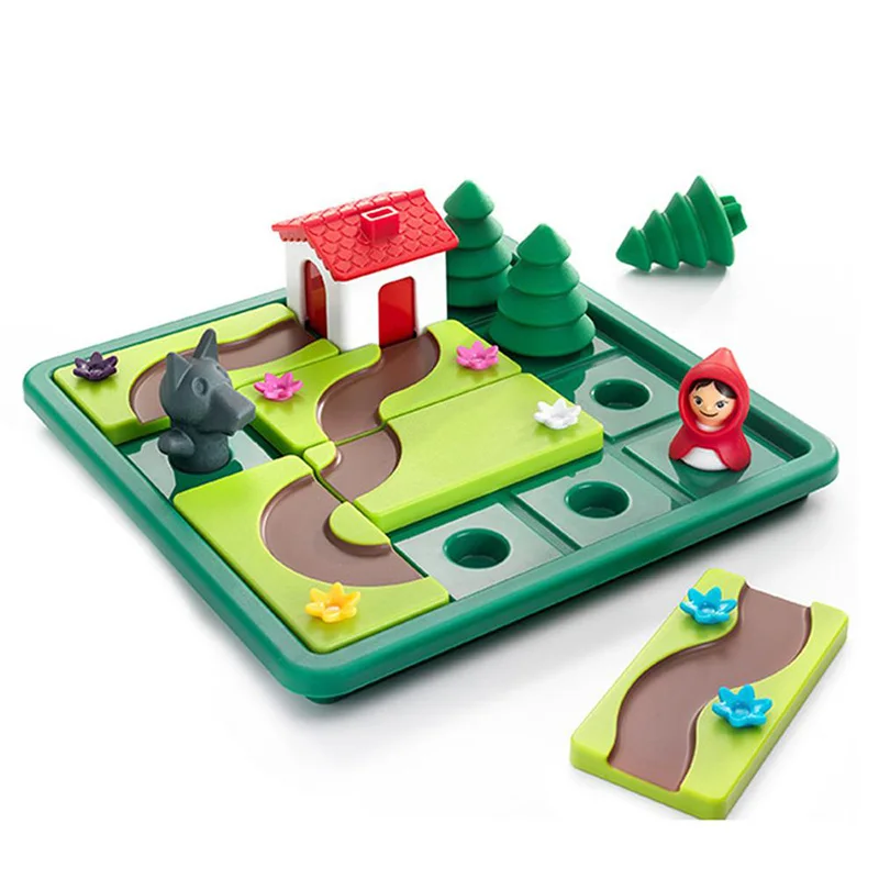 Children Smart IQ Challenge Board Games Little Red Riding Hood Puzzle Toys For Kids With English Solution Speelgoed Brinquedo
Children Smart IQ Challenge Board Games Little Red Riding Hood Puzzle Toys For Kids With English Solution Speelgoed Brinquedo