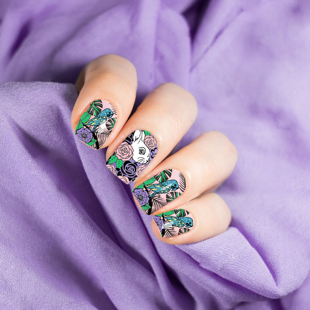 BEAUTYBIGBANG Flower Animal Mixed Pattern Design Nail Art Image Nail Stamping Plates Template Stencil Manicure Nail Art Tools
BEAUTYBIGBANG Flower Animal Mixed Pattern Design Nail Art Image Nail Stamping Plates Template Stencil Manicure Nail Art Tools