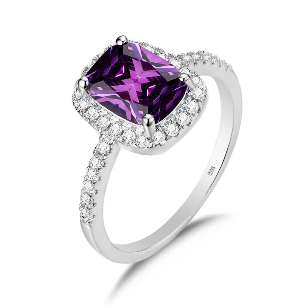 Real Sterling Silver Ring For Women Vintage Creative Purple Amethyst Inlaid Zircon Gemstone Ring Luxury Jewelry Engagement Party
Real Sterling Silver Ring For Women Vintage Creative Purple Amethyst Inlaid Zircon Gemstone Ring Luxury Jewelry Engagement Party