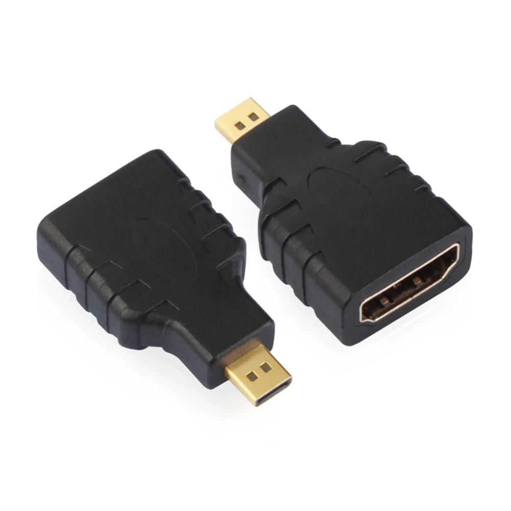 2pcs Micro HDMI Male to HDMI Female Adapter Type D to A HDMI Connector Converter Adapter For Phone XT800 mb810 HTC P990 XT720
2pcs Micro HDMI Male to HDMI Female Adapter Type D to A HDMI Connector Converter Adapter For Phone XT800 mb810 HTC P990 XT720