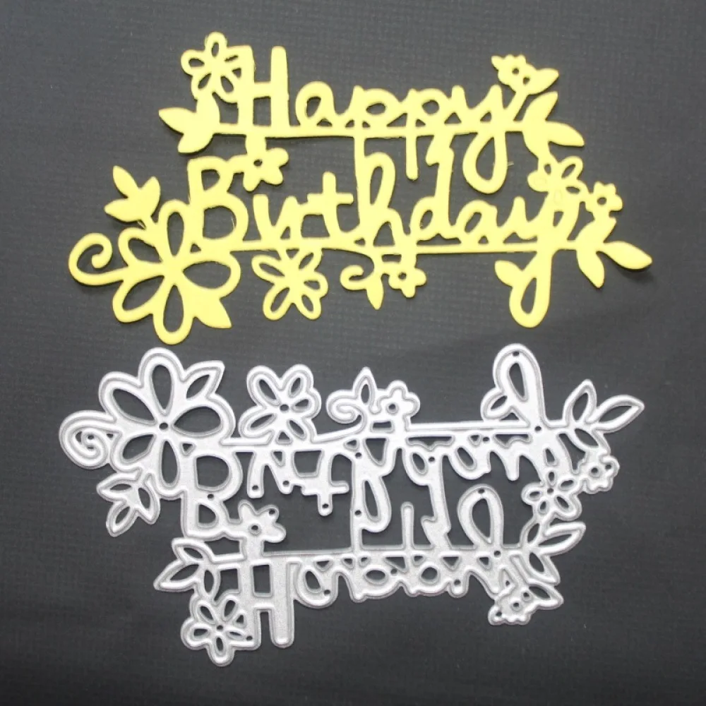 Happy Birthday Letters Word Metal Cutting Dies for Scrapbooking DIY Paper Card Making Album Decorative Embossing Template
Happy Birthday Letters Word Metal Cutting Dies for Scrapbooking DIY Paper Card Making Album Decorative Embossing Template