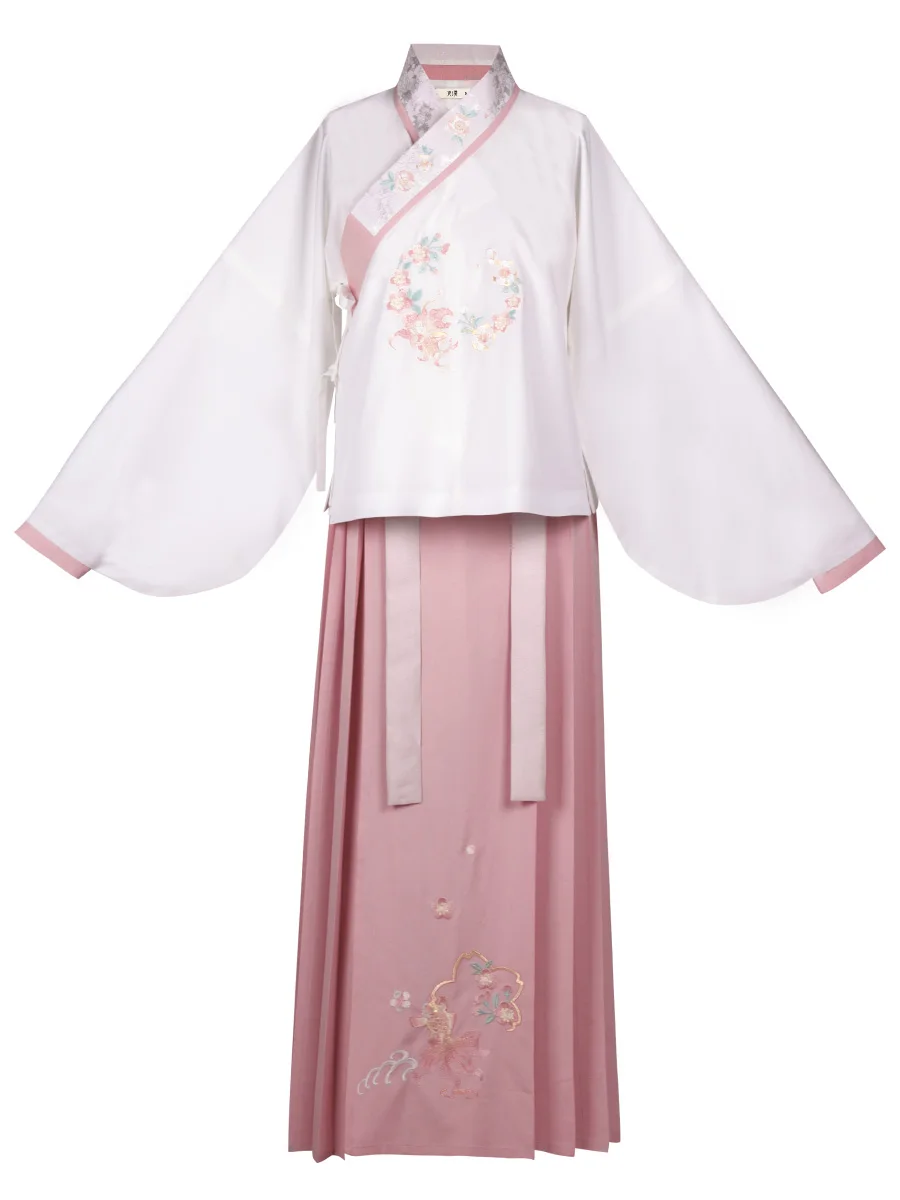 New Chinese Traditional Elegant Classical Dance Stage Costumes Women Long Robe Ming Dynasty Ancient Clothes Hanfu Dress DWY3921
New Chinese Traditional Elegant Classical Dance Stage Costumes Women Long Robe Ming Dynasty Ancient Clothes Hanfu Dress DWY3921