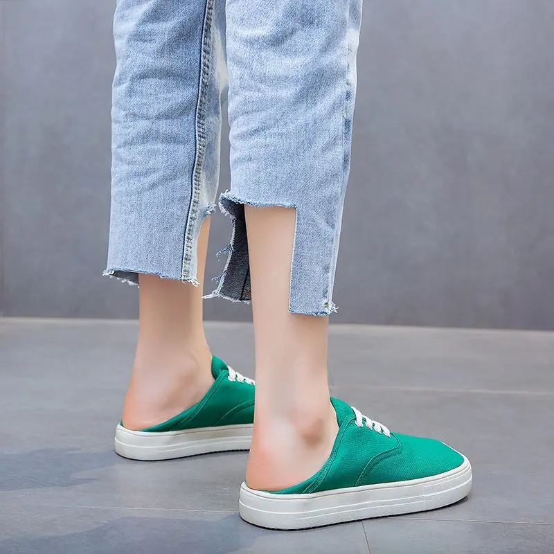 Classic Women's Pure color Sneakers Thick Bottom Platform Vulcanize Square Head Canvas Shoes Fashion Breathable Canvas Shoe
Classic Women's Pure color Sneakers Thick Bottom Platform Vulcanize Square Head Canvas Shoes Fashion Breathable Canvas Shoe