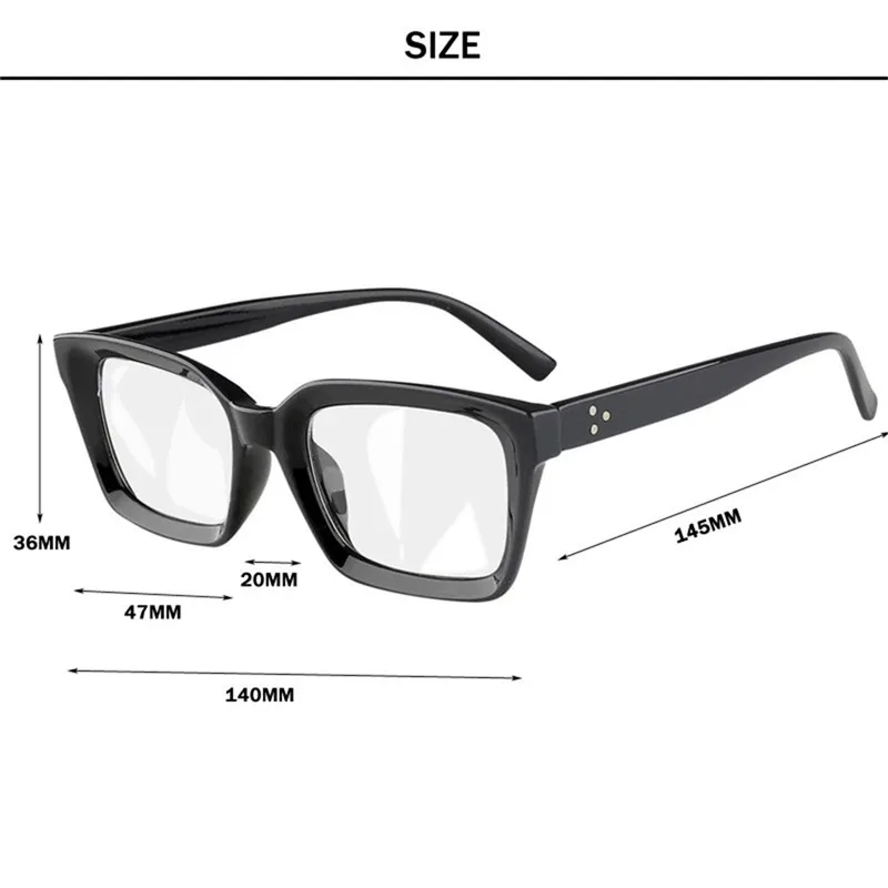 Seemfly Fashion Men Women Square Frame Reading GlassesColorful Vintage Presbyopia Eyeglasses Diopter 1.0 1.5 2.0 2.5 3.0 3.5 4.0
Seemfly Fashion Men Women Square Frame Reading GlassesColorful Vintage Presbyopia Eyeglasses Diopter 1.0 1.5 2.0 2.5 3.0 3.5 4.0