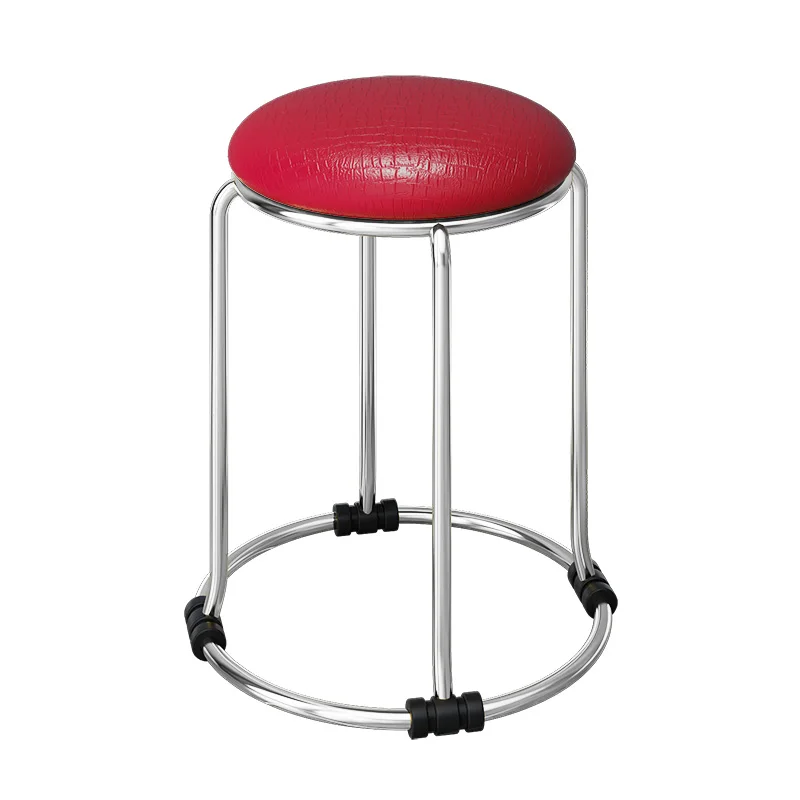 Soft foreskin stool simple creative table stool can be stacked household steel stool coffee table stool 
Soft foreskin stool simple creative table stool can be stacked household steel stool coffee table stool
