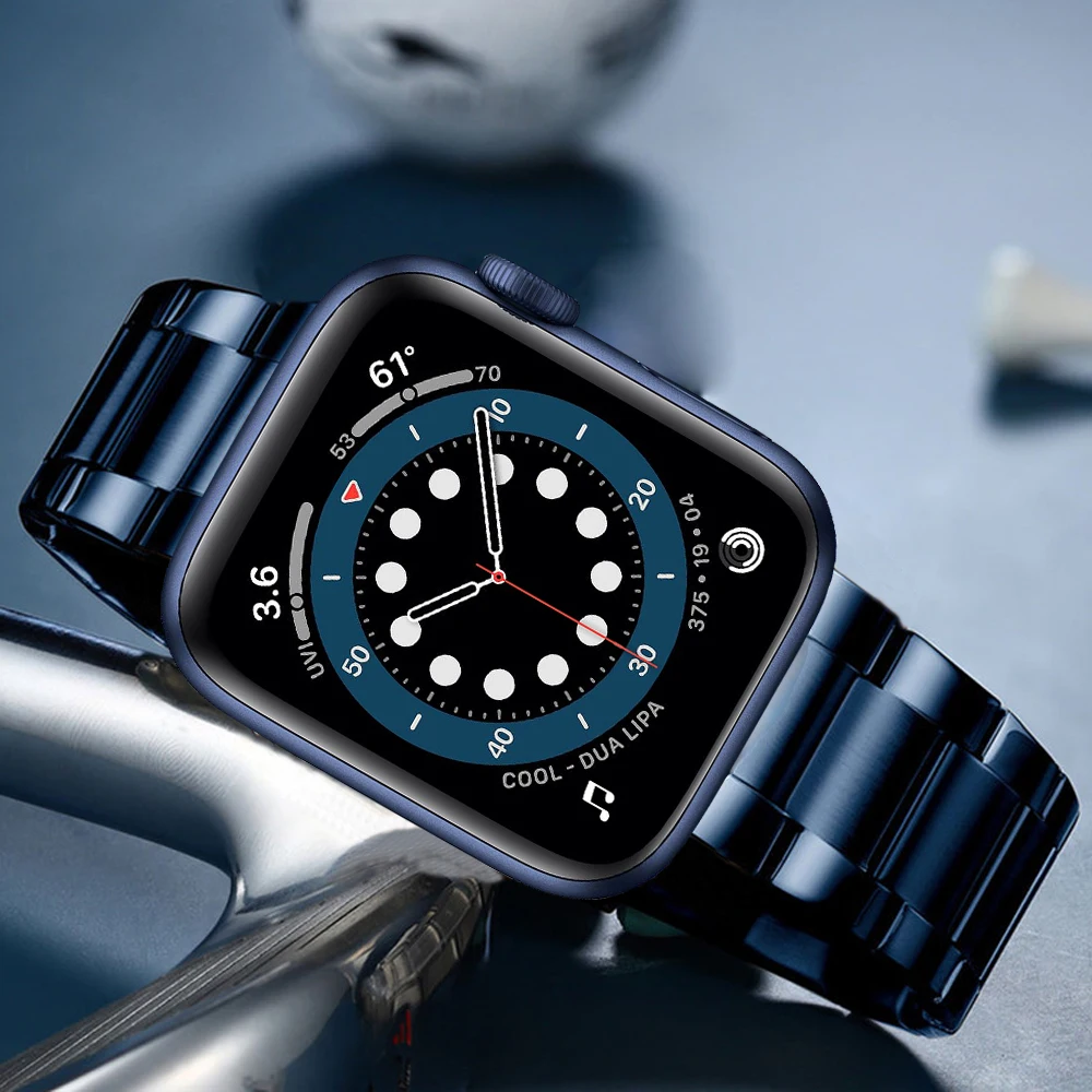 Ultra thin strap for iwatch band Stainless Steel link Bracelet for apple watch se bands series 6 5 4 3 44mm 40mm 42mm 38mm belt
Ultra thin strap for iwatch band Stainless Steel link Bracelet for apple watch se bands series 6 5 4 3 44mm 40mm 42mm 38mm belt