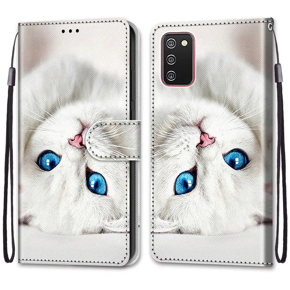 Flip Leather Phone Case For Nokia 1.4 2.4 3.4 5.4 2.3 5.3 2.2 4.2 6.2 7.2 6 2018 1 Plus Wallet Card Holder Cover Cat Dog Painted | Мобильные