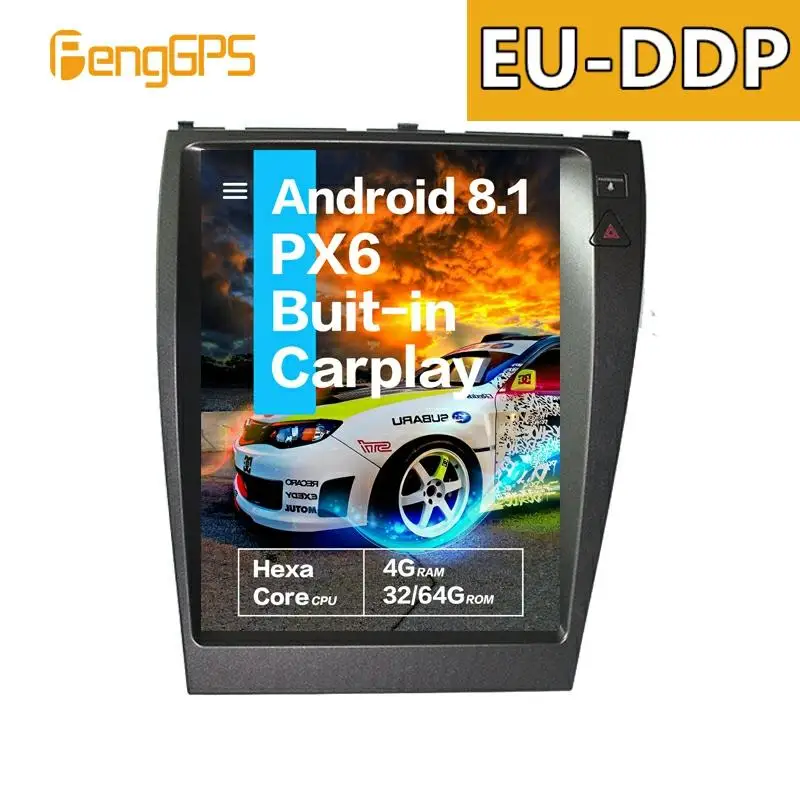 12.1''Vertical screen Tesla Android 8.1 voice control Built-in CARPLAY Car Radio For Lexus ES ES240 ES350 2004 - 2012 GPS Nav
12.1''Vertical screen Tesla Android 8.1 voice control Built-in CARPLAY Car Radio For Lexus ES ES240 ES350 2004 - 2012 GPS Nav