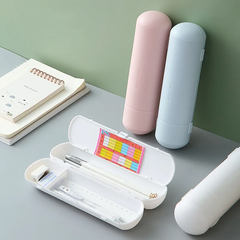 Portable Double-layer Macaron Stationery Box Ins Style Student Large Capacity Pencilcase Frosted Stationery Round Storage Box
Portable Double-layer Macaron Stationery Box Ins Style Student Large Capacity Pencilcase Frosted Stationery Round Storage Box