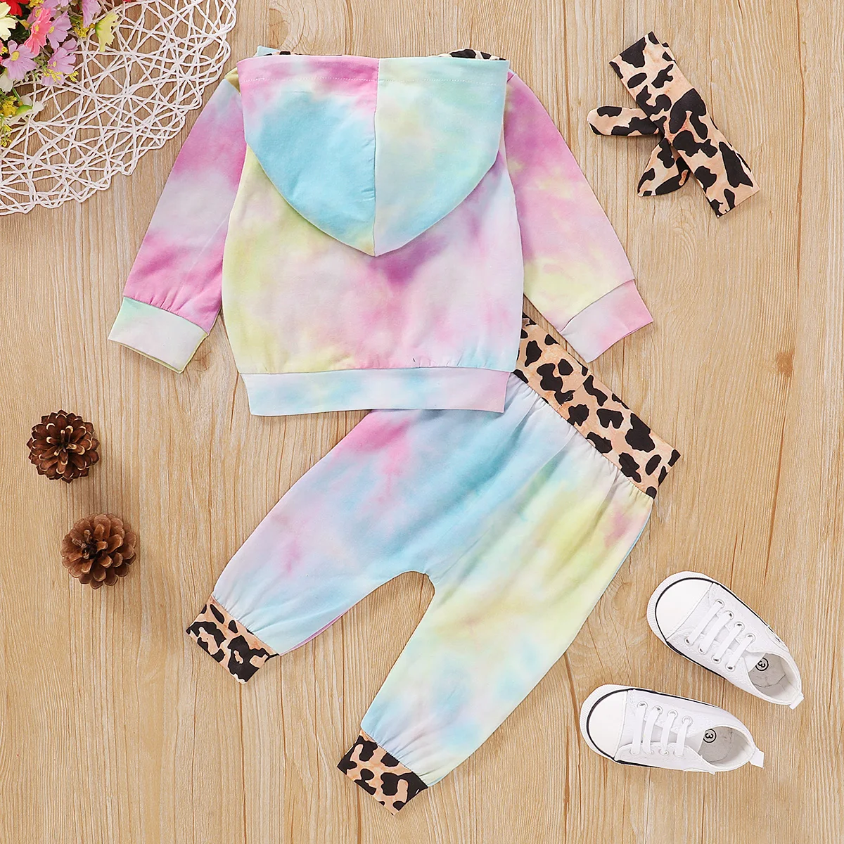 Autumn Spring Baby Boys Grils Tie Dyeing Clothes Suits Toddler Infant Leopard Pocket Hooded Top Sweatshirt+Pants 3Pcs Set
Autumn Spring Baby Boys Grils Tie Dyeing Clothes Suits Toddler Infant Leopard Pocket Hooded Top Sweatshirt+Pants 3Pcs Set