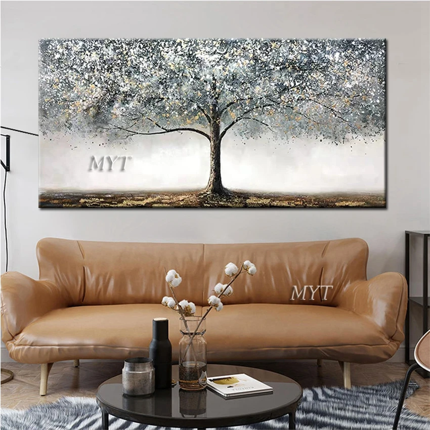 Abstract Gray Textured Tree Oil Painting Handmade Canvas Wall Art Scenery Paintings Artwork Large Size For Living Room Decor
Abstract Gray Textured Tree Oil Painting Handmade Canvas Wall Art Scenery Paintings Artwork Large Size For Living Room Decor