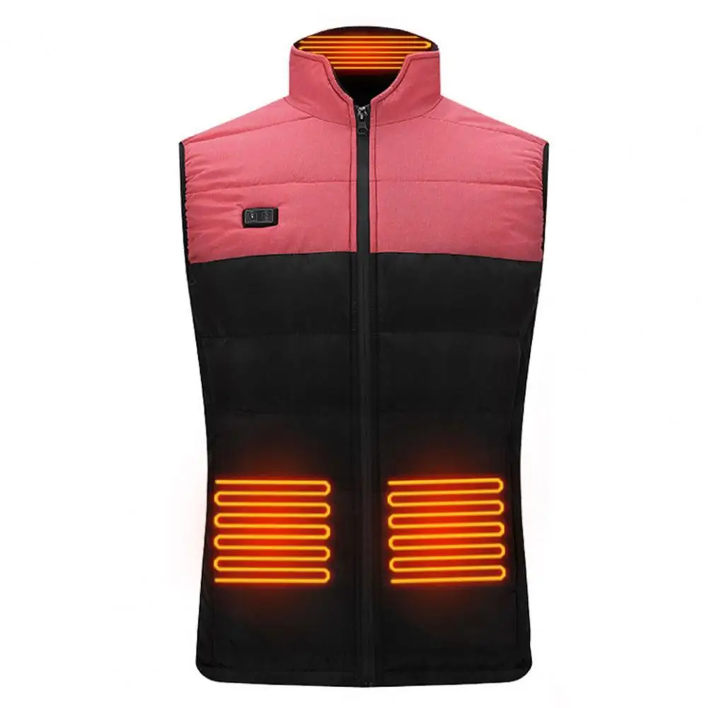 Men Waistcoat Sleeveless Stand Collar USB Heated Thicken Warm Double Switch 4 Heating Areas Unisex Waistcoat Thermal Winter
Men Waistcoat Sleeveless Stand Collar USB Heated Thicken Warm Double Switch 4 Heating Areas Unisex Waistcoat Thermal Winter