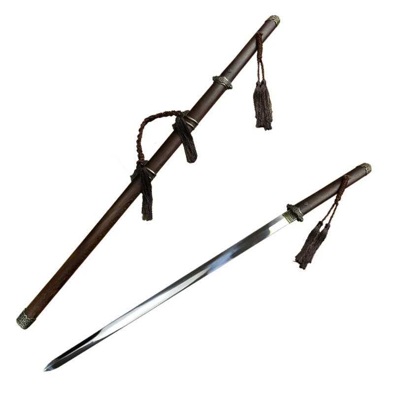 Ancient Chinese Classic Sword Carbon Steel Blade Rosewood Sheath 102cm 1.5kg Home Furnishings Living Room Decoration
Ancient Chinese Classic Sword Carbon Steel Blade Rosewood Sheath 102cm 1.5kg Home Furnishings Living Room Decoration