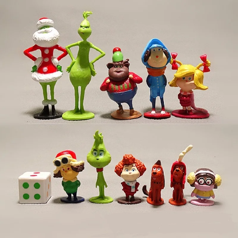 12Pcs How Grinchs Stole Figure Toys Christmas Cartoon Grinch PVC Model Toy Animal Dog For Kids Children Birthday Gift
12Pcs How Grinchs Stole Figure Toys Christmas Cartoon Grinch PVC Model Toy Animal Dog For Kids Children Birthday Gift
