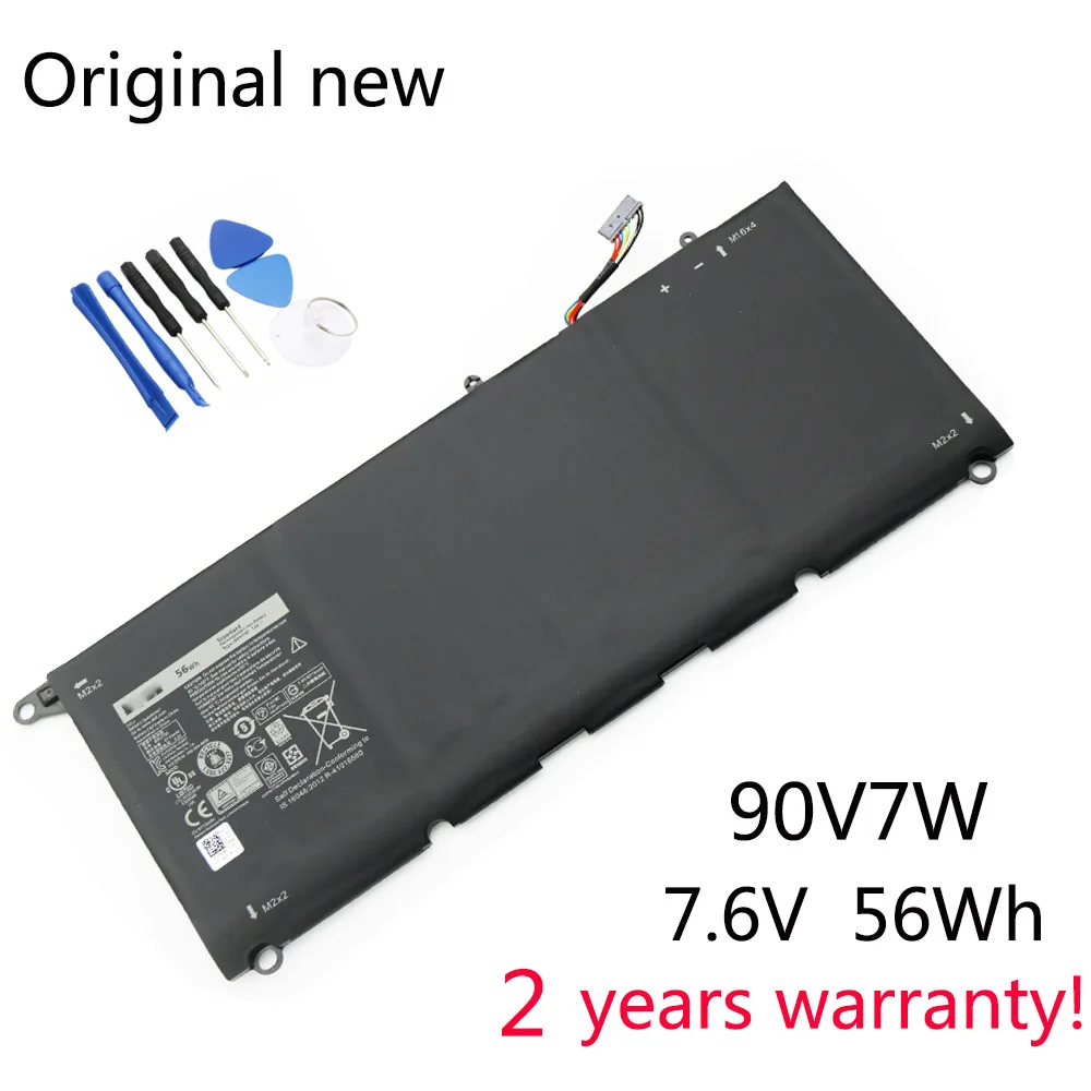 New 90V7W JHXPY JD25G 090V7W Laptop Battery For Dell XPS 13 9343 XPS13 9350 13D-9343 P54G 0N7T6 5K9CP RWT1R 0DRRP 56WH
New 90V7W JHXPY JD25G 090V7W Laptop Battery For Dell XPS 13 9343 XPS13 9350 13D-9343 P54G 0N7T6 5K9CP RWT1R 0DRRP 56WH