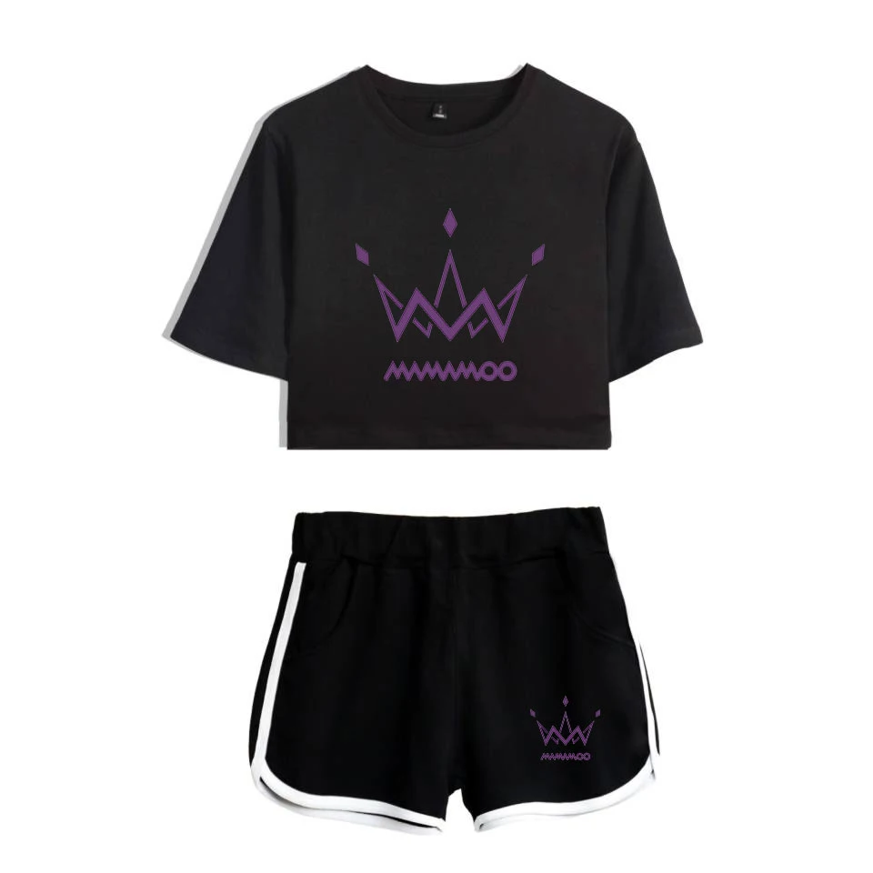 2020 Hot Sale MAMAMOO Harajuku T-shirt + Shorts Hip Hop Sexy Clothing Summer Woman Street Fashion Casual Short Sleeve Suit
2020 Hot Sale MAMAMOO Harajuku T-shirt + Shorts Hip Hop Sexy Clothing Summer Woman Street Fashion Casual Short Sleeve Suit