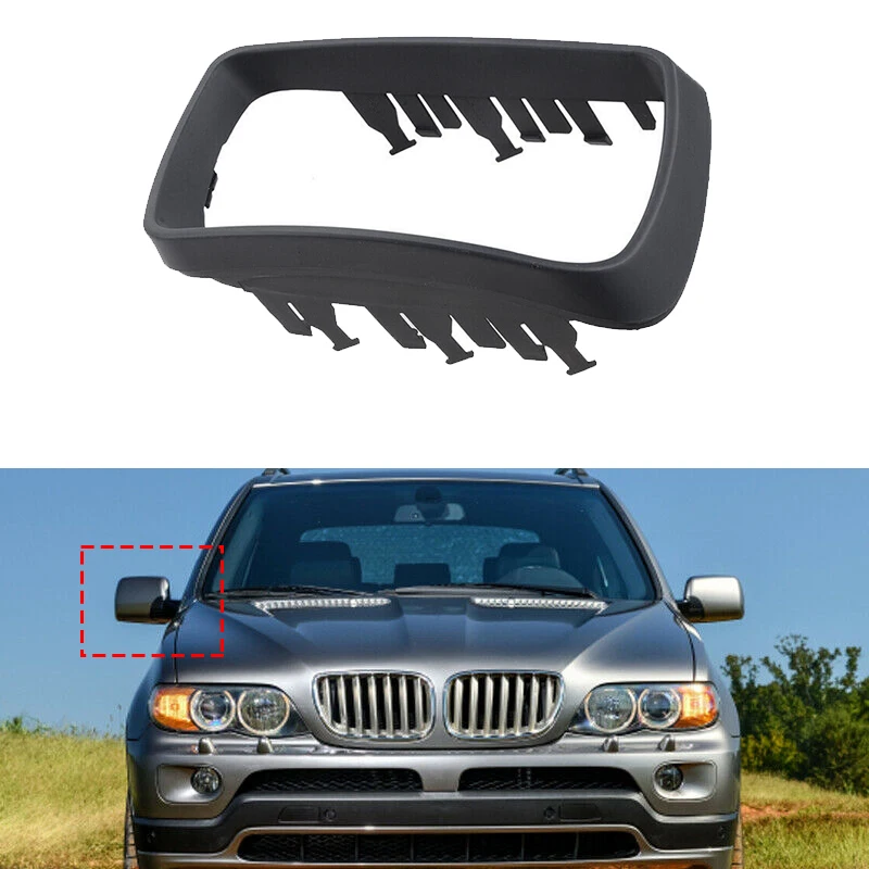 for -BMW E53 X5 2000 2001 2002 2003 2004 2005 2006 Passenger Right Side Mirror Cover Cap Trim Ring Frame 51168254904
for -BMW E53 X5 2000 2001 2002 2003 2004 2005 2006 Passenger Right Side Mirror Cover Cap Trim Ring Frame 51168254904