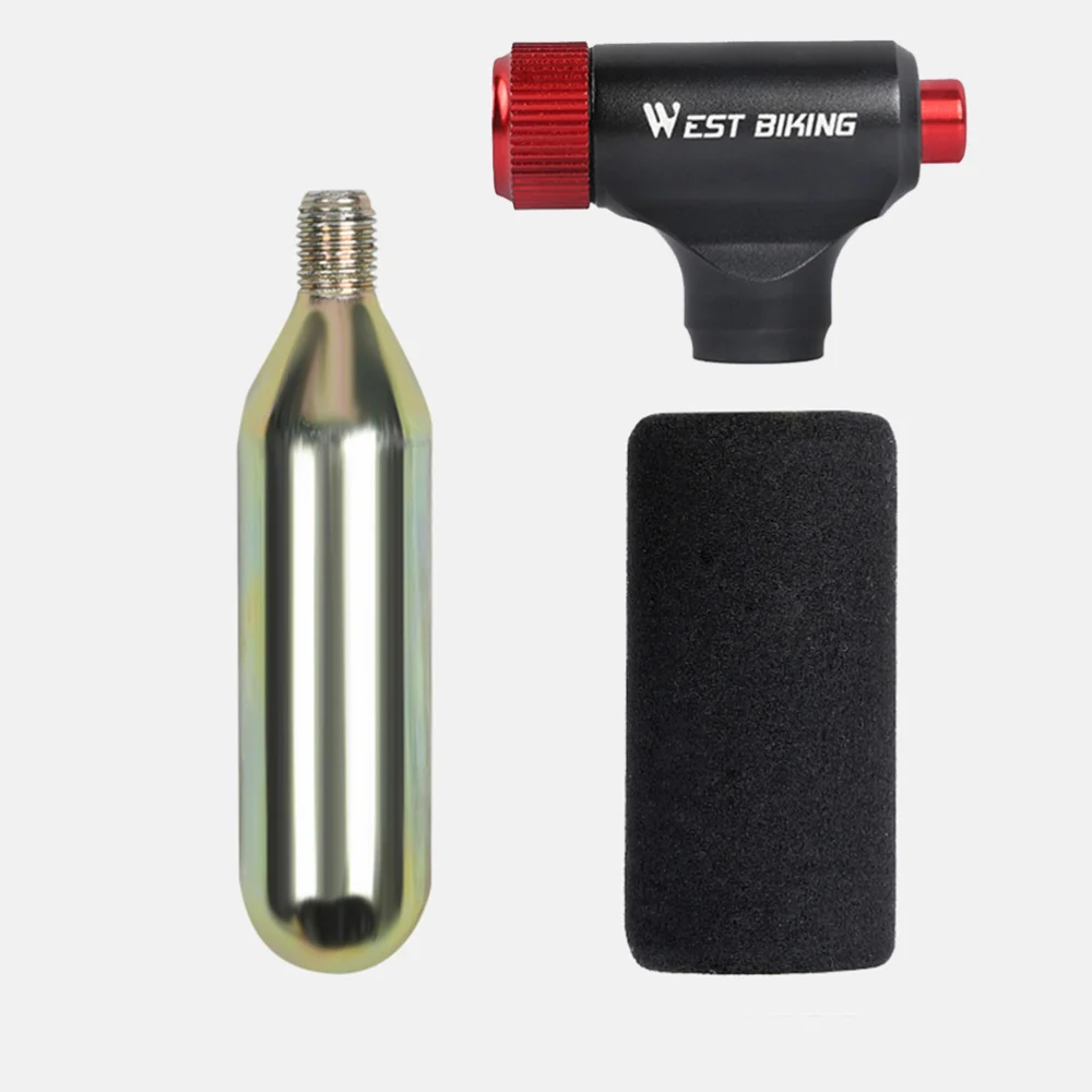 CO2 Inflatable Inflator Universal High Pressure Inflator Portable Bike Pump Air Pump Tire Pump (Black Red)
CO2 Inflatable Inflator Universal High Pressure Inflator Portable Bike Pump Air Pump Tire Pump (Black Red)